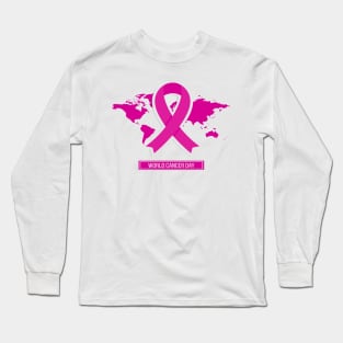 In October We Wear Pink Breast Cancer Awareness Survivor Long Sleeve T-Shirt